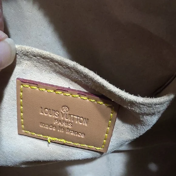 Louis Vuitton Mini Speedy Brown and Tan Monogram Satchel 1990s Excellent - Picture 13 of 15